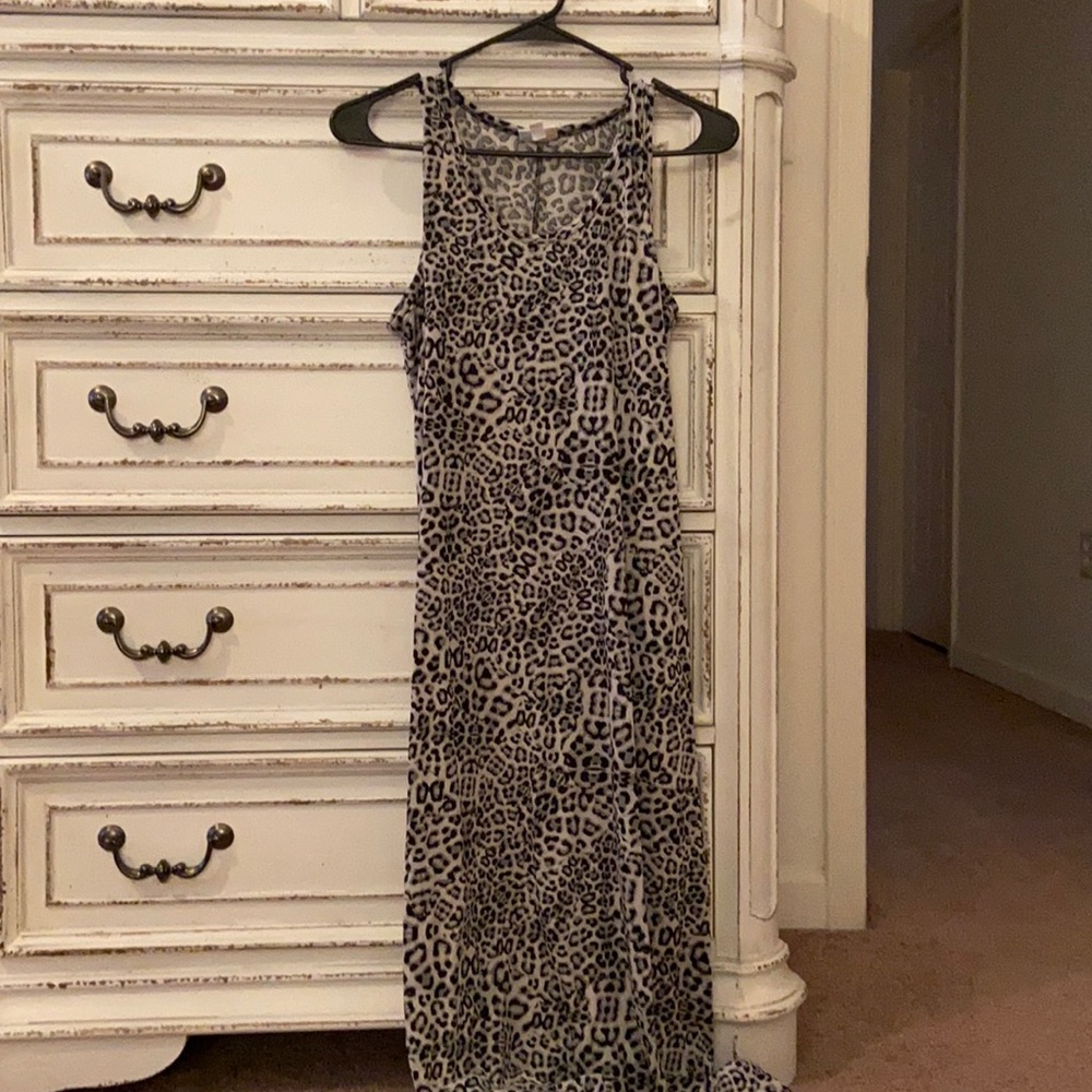 Lularoe Maxi cheetah Dress